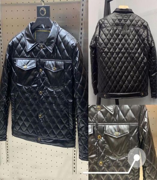men039s motorcycle lapel jacket fallwinter lightweight shiny short faux pu leather casual embroidered diamond check cotton zip4835008, Black;brown
men039s motorcycle lapel jacket fallwinter lightweight shiny short faux pu leather casual embroidered diamond check cotton zip4835008, Black;brown