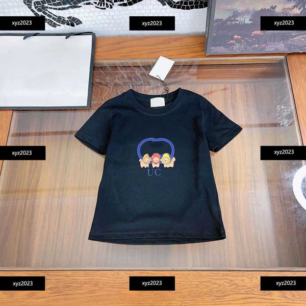 23ss kids short sleeve baby t-shirt child clothing three figure prints new arrivals vogue size 100-160 cm mar09, Blue
23ss kids short sleeve baby t-shirt child clothing three figure prints new arrivals vogue size 100-160 cm mar09, Blue