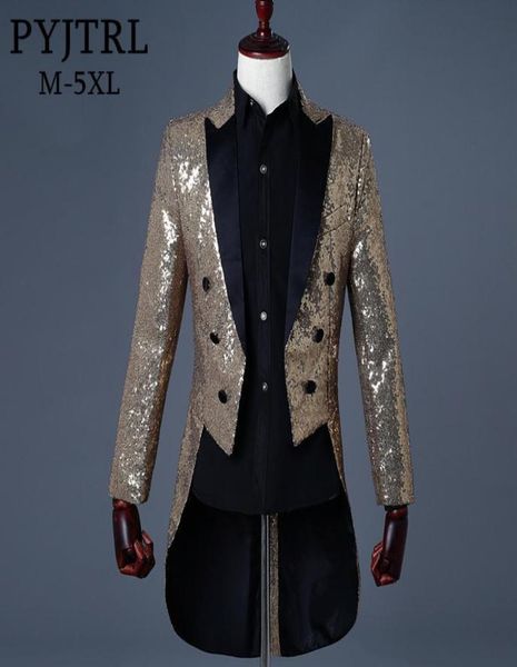 pyjtrl 2018 men gold silver red blue black sequin slim fit tailcoat stage singer prom dresses costume wedding groom suit jacket6079056, White;black
pyjtrl 2018 men gold silver red blue black sequin slim fit tailcoat stage singer prom dresses costume wedding groom suit jacket6079056, White;black