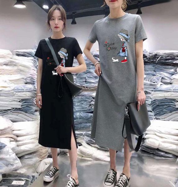 oneimirry new short sleeve korean women dress casual graphic print tshirt dresses girl black o neck slim vestidos verano 20201708982, Black;gray
oneimirry new short sleeve korean women dress casual graphic print tshirt dresses girl black o neck slim vestidos verano 20201708982, Black;gray