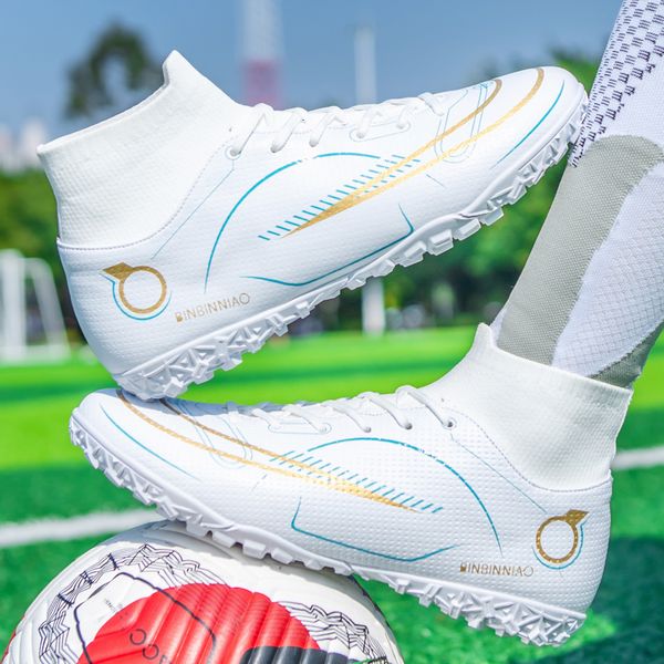 dress shoes 2023 soccer chuteira campo ag tf football boots kids boys ultralight cleats sneakers large size 35 45 size 230821, Black
dress shoes 2023 soccer chuteira campo ag tf football boots kids boys ultralight cleats sneakers large size 35 45 size 230821, Black