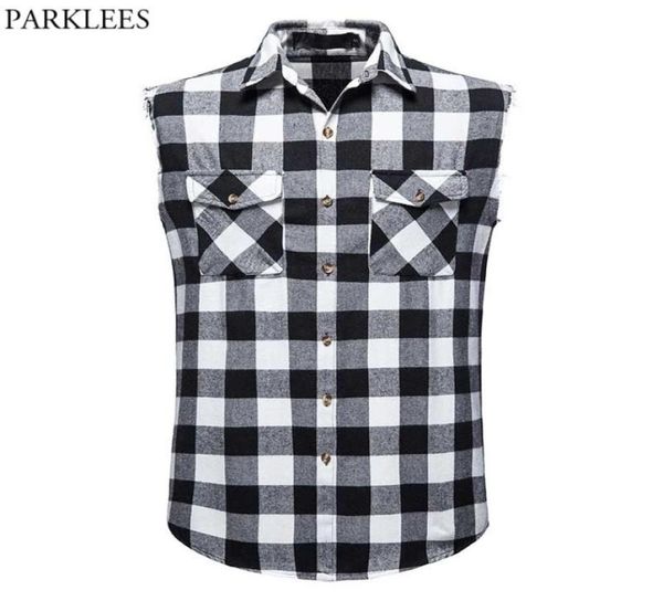 fashion cowboy sleeveless plaid shirt men casual flannel cotton snap shirts mens double pocket beach party vest checkered 21056321486, White;black
fashion cowboy sleeveless plaid shirt men casual flannel cotton snap shirts mens double pocket beach party vest checkered 21056321486, White;black