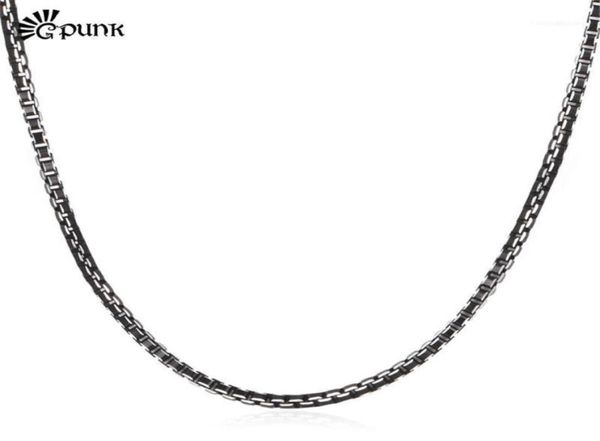 black box chain 3mm trendy necklace for men mens boys jewelry whole aluminium alloy 3 size n204g12198698, Silver
black box chain 3mm trendy necklace for men mens boys jewelry whole aluminium alloy 3 size n204g12198698, Silver