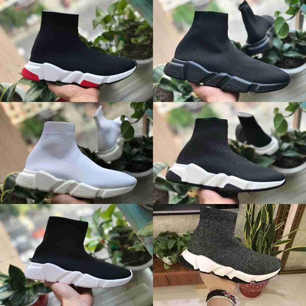 Image of Designers Speeds 2.0 V2 Casual Shoes Platform Sneaker Men Women Tripler S Paris Socks Boots Brand Black White Blue Trainers Light Ruby Luxury Tennis Sneakers S186