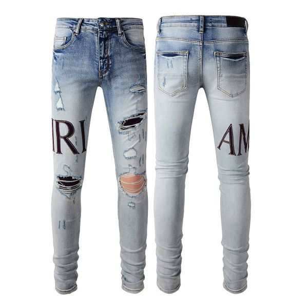 2025ss designer men's jeans hip-hop fashion zipper washable letter jeans retro fashion men's design motorcycle cycling slim jeans, Blue
2025ss designer men's jeans hip-hop fashion zipper washable letter jeans retro fashion men's design motorcycle cycling slim jeans, Blue