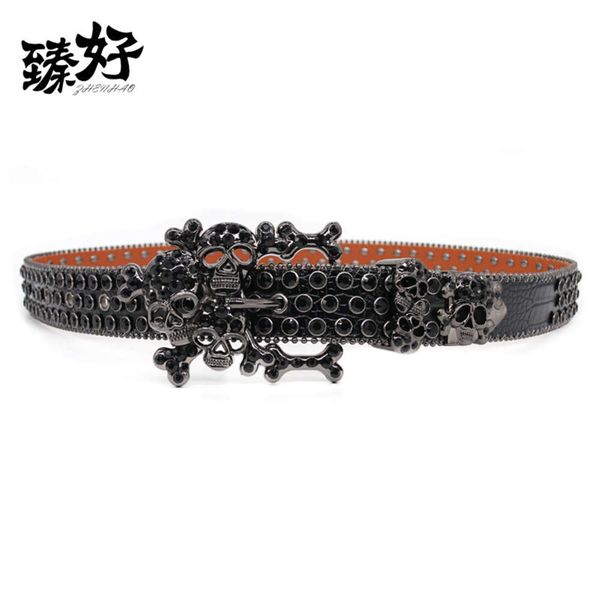 skull head rhinestone belt inlaid with rhinestones personalized fashion hundred pagoda trend exaggerated belt luxury, Black;brown
skull head rhinestone belt inlaid with rhinestones personalized fashion hundred pagoda trend exaggerated belt luxury, Black;brown