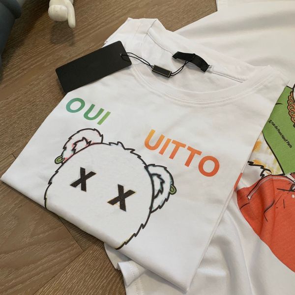2023 summer mens womens t shirt luxury paris fashion tees teddy bear letters iv printing designer casual cltohing, White
2023 summer mens womens t shirt luxury paris fashion tees teddy bear letters iv printing designer casual cltohing, White