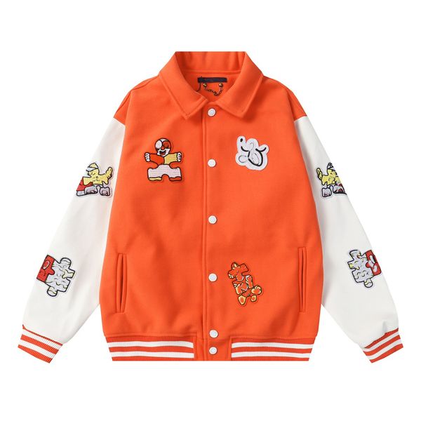 2023 new men's designer jacket designer jacket fashion jacket college baseball jacket, Black;brown
2023 new men's designer jacket designer jacket fashion jacket college baseball jacket, Black;brown