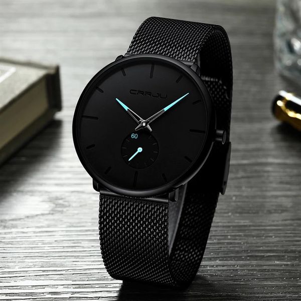 2021 brand fashion mens quartz watch crrju luxury watches men casual slim mesh steel waterproof sport wristwatch relogio mascu2461, Slivery;brown
2021 brand fashion mens quartz watch crrju luxury watches men casual slim mesh steel waterproof sport wristwatch relogio mascu2461, Slivery;brown