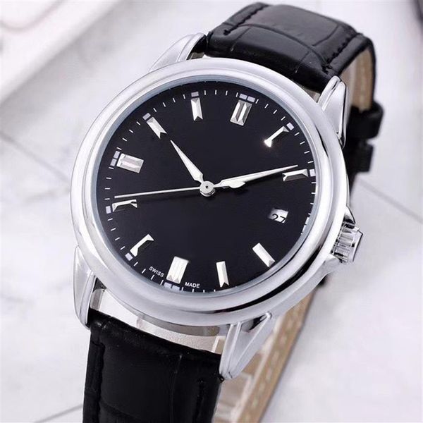 fashion luxury mens designer watches brand mechanical automatic movement men wristwatches leather strap 40mm dial business wat254m, Slivery;brown
fashion luxury mens designer watches brand mechanical automatic movement men wristwatches leather strap 40mm dial business wat254m, Slivery;brown