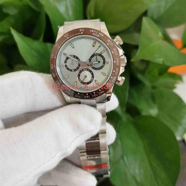 jh maker men wristwatches watches 40mm 116506 chronograph work eta cal 4130 movement stainless 316l mechanical automatic mens 274e, Slivery;brown
jh maker men wristwatches watches 40mm 116506 chronograph work eta cal 4130 movement stainless 316l mechanical automatic mens 274e, Slivery;brown