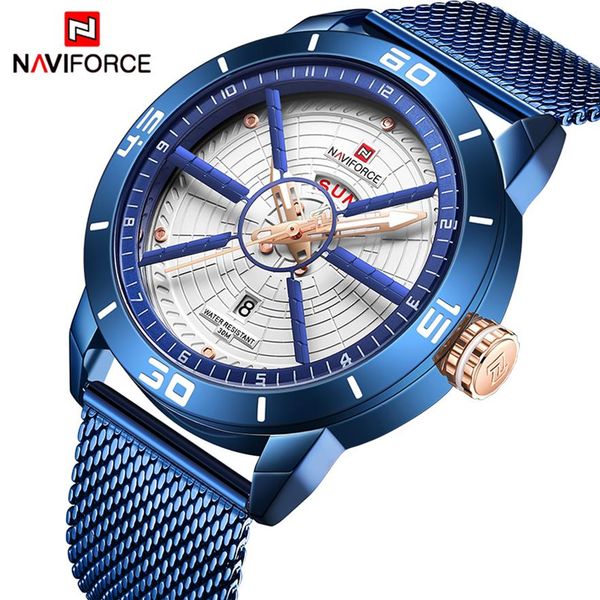 naviforce brand luxury sports watches men stainless steel watches men's quartz waterproof business watch relogio masculin2709, Slivery;brown
naviforce brand luxury sports watches men stainless steel watches men's quartz waterproof business watch relogio masculin2709, Slivery;brown