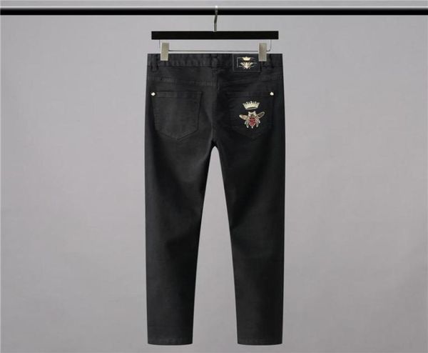 men039s jeans high 2021 classical vintage morden luxurious embroidered bee crown cotton denim pants comfort casual 2838 n4048443292, Blue
men039s jeans high 2021 classical vintage morden luxurious embroidered bee crown cotton denim pants comfort casual 2838 n4048443292, Blue