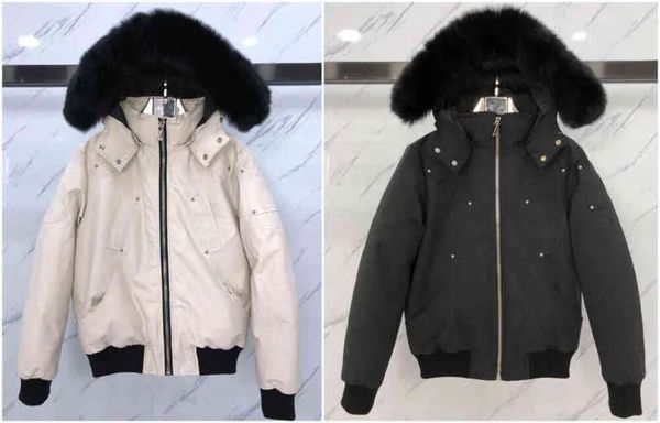 down jacket men's fur collar parka winter waterproof white duck coat cloak fashion men and women couples moose casual version to keep, Black
down jacket men's fur collar parka winter waterproof white duck coat cloak fashion men and women couples moose casual version to keep, Black
