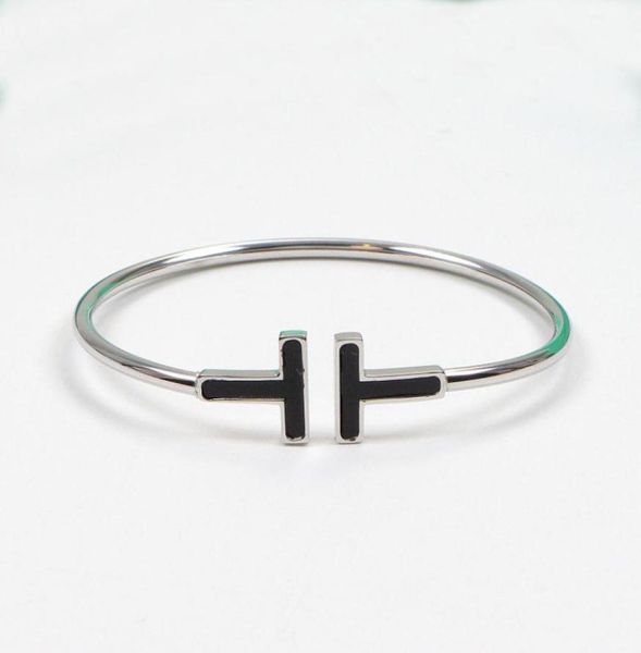 home double bangle gold and silver bracelet 925 sterling plated 18k rose gold bracelets tshaped open spring adjustable6641340, Black
home double bangle gold and silver bracelet 925 sterling plated 18k rose gold bracelets tshaped open spring adjustable6641340, Black