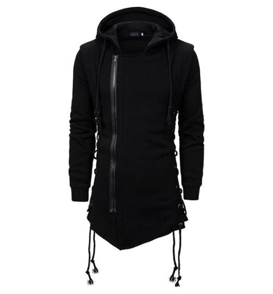 men039s casual black hoodies fashion side lace up fleece gothic pullover hip hop long length zipper poncho cape cloak irregular8673494
men039s casual black hoodies fashion side lace up fleece gothic pullover hip hop long length zipper poncho cape cloak irregular8673494