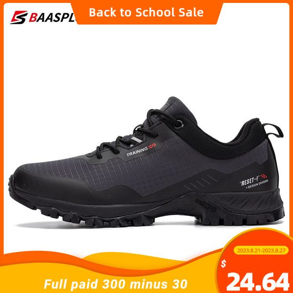 dress shoes baasploa men's anti-skid wear-resistant hiking shoes fashion waterproof outdoor travel shoes sneaker comfortable male shoes, Black
dress shoes baasploa men's anti-skid wear-resistant hiking shoes fashion waterproof outdoor travel shoes sneaker comfortable male shoes, Black