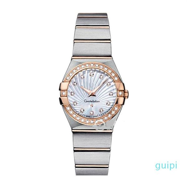 women dress watches 28mm elegant stainless steel rose gold watches fashion lady rhinestone quartz wristwatches326k, Slivery;brown
women dress watches 28mm elegant stainless steel rose gold watches fashion lady rhinestone quartz wristwatches326k, Slivery;brown