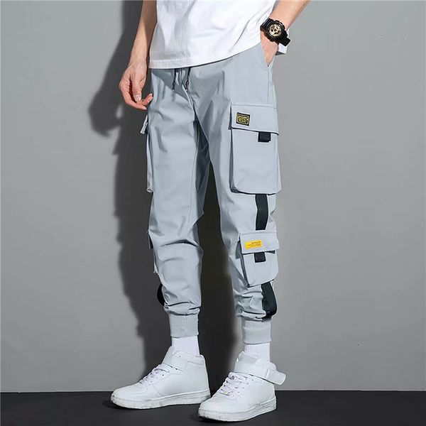 men's pants hip hop joggers cargo pants men harem pants multi-pocket ribbons man sweatpants streetwear casual mens pants 230822, Black
men's pants hip hop joggers cargo pants men harem pants multi-pocket ribbons man sweatpants streetwear casual mens pants 230822, Black