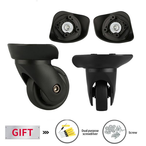 bag parts accessories w162 suitcase wheel casters repair parts trolley luggage universal wheel universal accessories rotating suitcase caste, Black
bag parts accessories w162 suitcase wheel casters repair parts trolley luggage universal wheel universal accessories rotating suitcase caste, Black