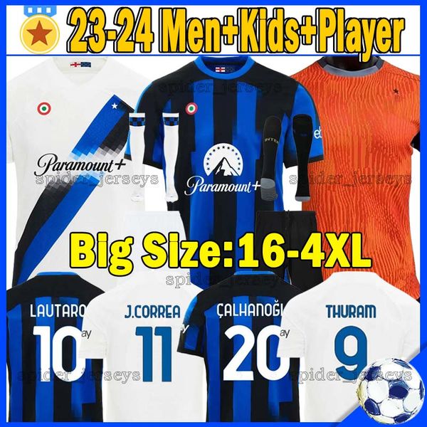 2023 2024 de vrij lautaro soccer jerseys inter j. correa calhanoglu barella dimarco 23 24 dumfries acerbi football shirts gosens milanes men, Black;yellow
2023 2024 de vrij lautaro soccer jerseys inter j. correa calhanoglu barella dimarco 23 24 dumfries acerbi football shirts gosens milanes men, Black;yellow