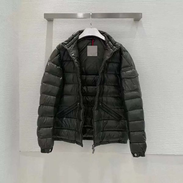 designer men down jacket agay french brand street fashion classic pockets stand collar thin coats, Black
designer men down jacket agay french brand street fashion classic pockets stand collar thin coats, Black