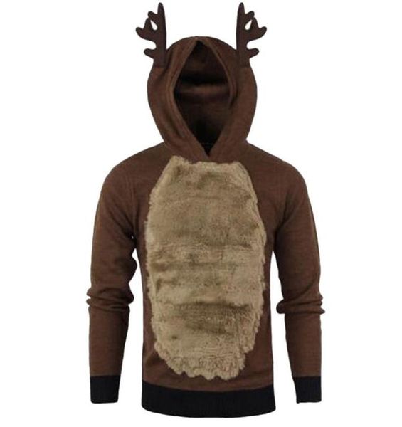 men christmas patchwork hoodies sweatshirt with ears autumn casual long sleeve pullover outerwear jumper halloween 8446369, Black
men christmas patchwork hoodies sweatshirt with ears autumn casual long sleeve pullover outerwear jumper halloween 8446369, Black