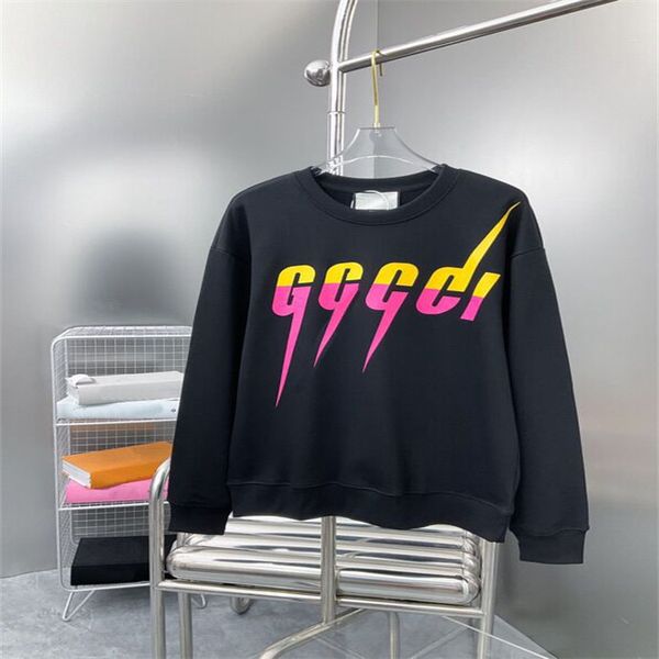 2023 autumn/winter new pure cotton letter printing sweatshirt fashion trend round neck plate style w10-10, Black;brown
2023 autumn/winter new pure cotton letter printing sweatshirt fashion trend round neck plate style w10-10, Black;brown