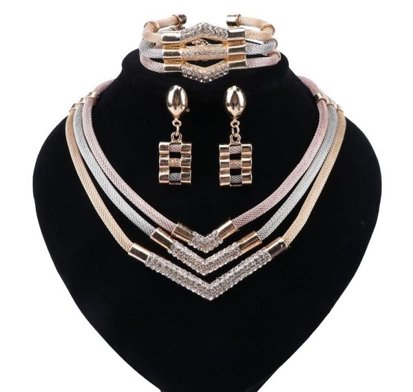 mixed color pendant bridal necklace earrings bracelet ring for women jewelry sets gold color wedding accessories4226740, Slivery;golden
mixed color pendant bridal necklace earrings bracelet ring for women jewelry sets gold color wedding accessories4226740, Slivery;golden