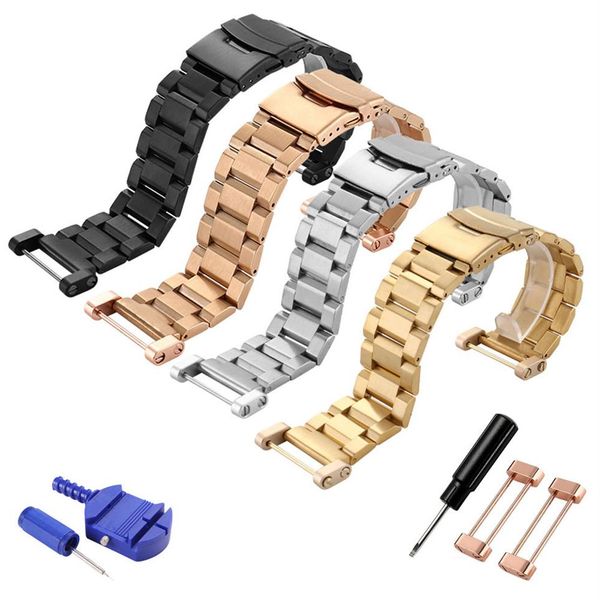 t-amq 24mm for core watch strap band stainless steel watchband pvd adapters screws black silver rose gold bracelet-49246g, Black;brown
t-amq 24mm for core watch strap band stainless steel watchband pvd adapters screws black silver rose gold bracelet-49246g, Black;brown