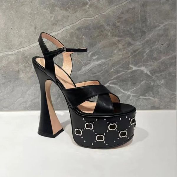 new crystal sheepskin platform super high sandals pumps shoes for womens evening shoes women heeled 155mm luxury designers ankle strap dress, Black
new crystal sheepskin platform super high sandals pumps shoes for womens evening shoes women heeled 155mm luxury designers ankle strap dress, Black