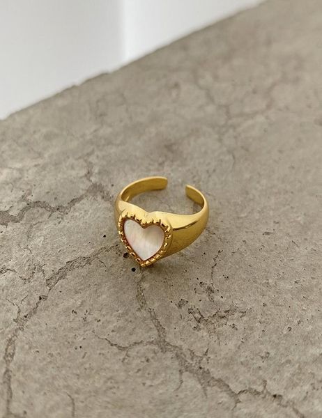 lispector 925 sterling silver french shell heart rings for women minimalist open ring lover matching jewelry couple gifts5764409 
lispector 925 sterling silver french shell heart rings for women minimalist open ring lover matching jewelry couple gifts5764409