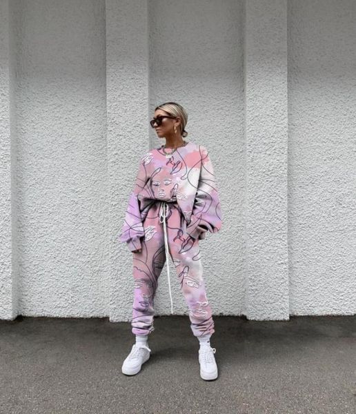 2022 womens fashion tracksuit sweatshirts and pants suit 3xl printed two pieces set oversize high female street wear55069424787864, White
2022 womens fashion tracksuit sweatshirts and pants suit 3xl printed two pieces set oversize high female street wear55069424787864, White