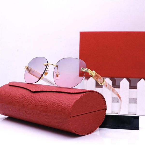 oversized designer sunglasses for women mens gold frame round buffalo horn glasses rimless polarized uv protection pink black blue3363, White;black
oversized designer sunglasses for women mens gold frame round buffalo horn glasses rimless polarized uv protection pink black blue3363, White;black