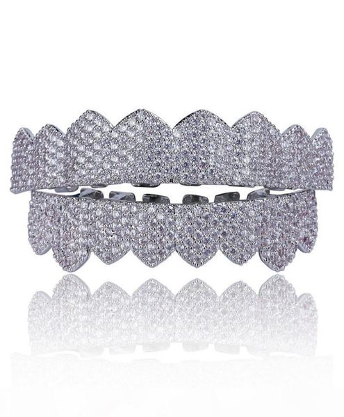 micro pave cubic zirconia silver gold color teeth grills hiphop rocker halloween iced out caps ottom fang grills set bling te3583510, Black
micro pave cubic zirconia silver gold color teeth grills hiphop rocker halloween iced out caps ottom fang grills set bling te3583510, Black