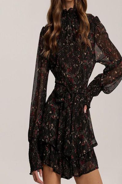 casual dresses fashion floral long sleeve stand collar autumn winter dress women perspective mini chiffon aline vestidoscasu6768511, Black;gray
casual dresses fashion floral long sleeve stand collar autumn winter dress women perspective mini chiffon aline vestidoscasu6768511, Black;gray