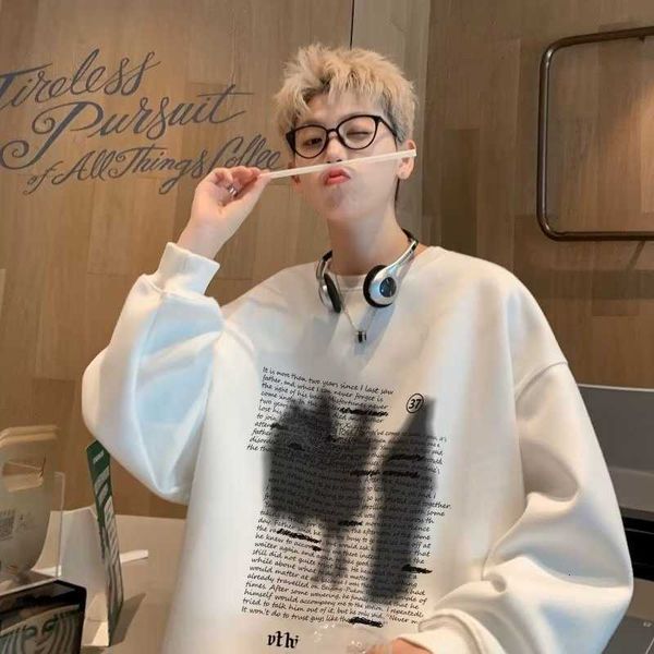 pure cotton sweater men's autumn new american fashion brand versatile loose student hatless coat, Black
pure cotton sweater men's autumn new american fashion brand versatile loose student hatless coat, Black