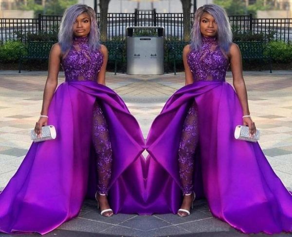 classic jumpsuits prom dresses with detachable train high neck lace applique bead evening gowns african party women pant suits ves4344173, Black
classic jumpsuits prom dresses with detachable train high neck lace applique bead evening gowns african party women pant suits ves4344173, Black