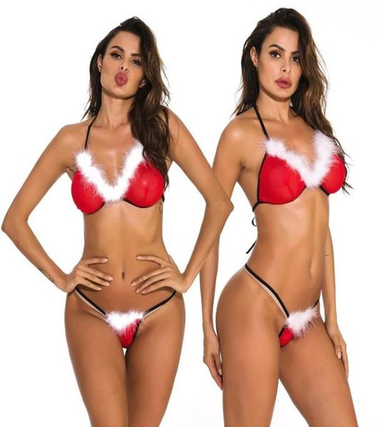 women cosplay set red christmas lingerie bandage bra thong pajamas underwear8525366, Black;white
women cosplay set red christmas lingerie bandage bra thong pajamas underwear8525366, Black;white