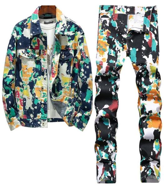 casual loose tracksuits camouflage men039s pant sets fashion contrast color long sleeve denim jacket and straight jeans spring 9114103, Gray
casual loose tracksuits camouflage men039s pant sets fashion contrast color long sleeve denim jacket and straight jeans spring 9114103, Gray