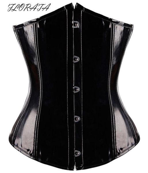 gothic fetish black underbust corset pvc vinyl bustier laceup punk s2xl body shaper1272311, Black;white
gothic fetish black underbust corset pvc vinyl bustier laceup punk s2xl body shaper1272311, Black;white