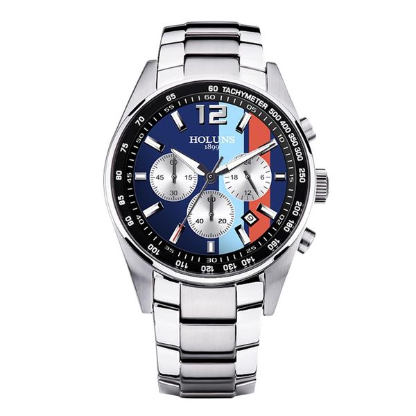 cwp luxury mens watches 41mm chronograph multifunctional stainless steel quartz men's watch super luminous deep waterproof mo268s, Slivery;brown
cwp luxury mens watches 41mm chronograph multifunctional stainless steel quartz men's watch super luminous deep waterproof mo268s, Slivery;brown