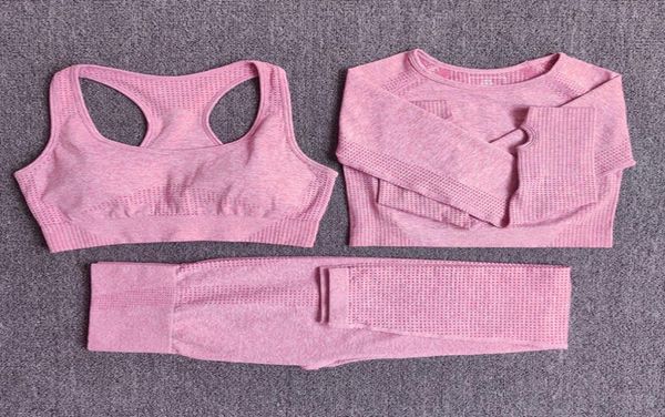 fashion seamless yoga set 23pcs workout sportswear gym clothing fitness long sleeve crop high waist yoga pants leggings sport4292915, White;red
fashion seamless yoga set 23pcs workout sportswear gym clothing fitness long sleeve crop high waist yoga pants leggings sport4292915, White;red
