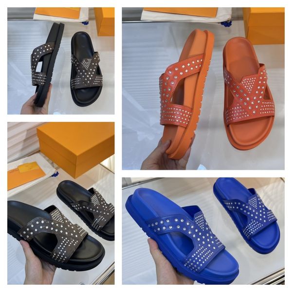 size 35-45 men women slippers ladies real leather sandals lu oasis luxury crystal slides dress shoes wedding summer outdoor open toe beach s, Black
size 35-45 men women slippers ladies real leather sandals lu oasis luxury crystal slides dress shoes wedding summer outdoor open toe beach s, Black