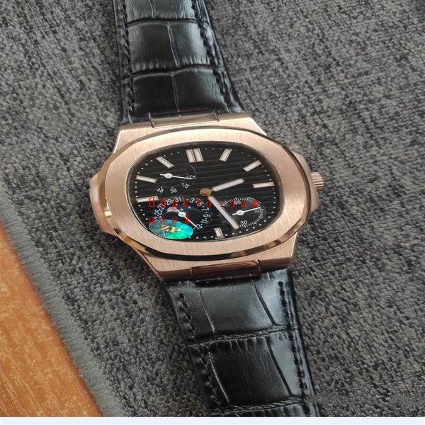 classic mens watches 5712 001 40mm mechanical automatic sapphire steel bezel black brown leather strap luxury watch waterproof rea2702, Slivery;brown
classic mens watches 5712 001 40mm mechanical automatic sapphire steel bezel black brown leather strap luxury watch waterproof rea2702, Slivery;brown