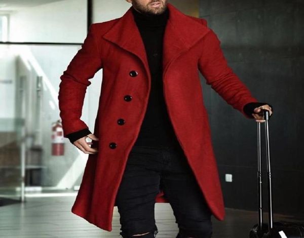 men leisure long sections wool coats autumn winter woolen coat mens pure color casual fashion jackets overcoat5146130, Black 
men leisure long sections wool coats autumn winter woolen coat mens pure color casual fashion jackets overcoat5146130, Black