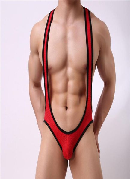 men bodysuit mankini swimsuit undershirt men underwear mesh wrestling suit singlet gay joackstrap thong transparent vest5803566, Black;brown
men bodysuit mankini swimsuit undershirt men underwear mesh wrestling suit singlet gay joackstrap thong transparent vest5803566, Black;brown