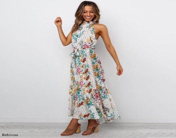 casual dresses boho floral print halter long dress women backless summer high waist beach maxi womens vestidos femme3816919, Black;gray
casual dresses boho floral print halter long dress women backless summer high waist beach maxi womens vestidos femme3816919, Black;gray