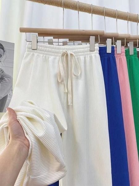 women's pants capris autumn vintage solid color women pants high waist ice silk straight pant loose casual trousers wide leg pant stree, Black;white
women's pants capris autumn vintage solid color women pants high waist ice silk straight pant loose casual trousers wide leg pant stree, Black;white