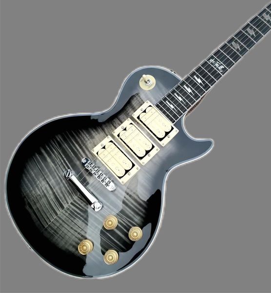 custom shop ace frehley budokan signature trans black flame maple electric guitar 3 pickups, lightening bolt inlay
custom shop ace frehley budokan signature trans black flame maple electric guitar 3 pickups, lightening bolt inlay
